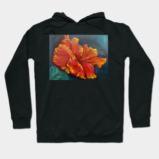 Red Hibiscus Hoodie